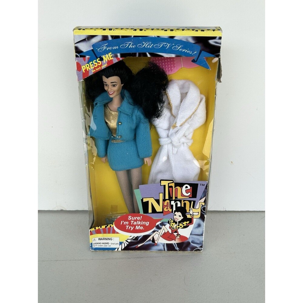 1995 The Nanny Fran Drescher Talking Doll #40298 Street Players NOS Sealed